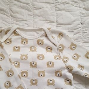 Old Navy Teddy Bear One-Piece Bodysuit